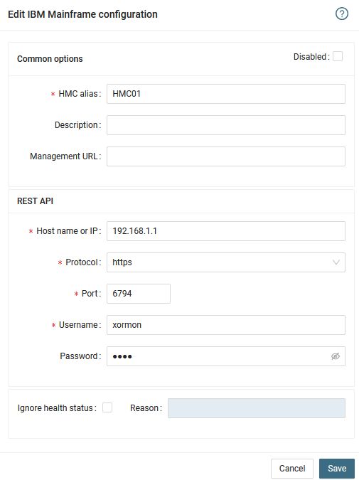 IBM Mainframe monitoring