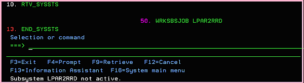 AS400 monitoring screenshot 3