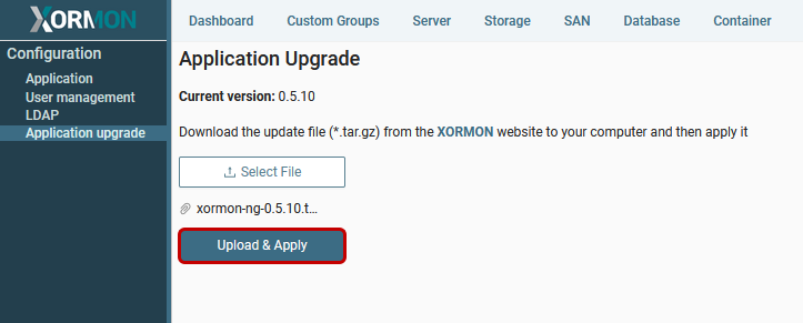Xormon NG upgrade 3
