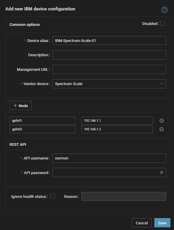 IBM Storage Scale monitoring