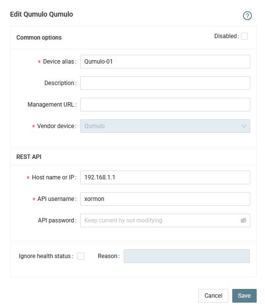 Qumulo Storage monitoring