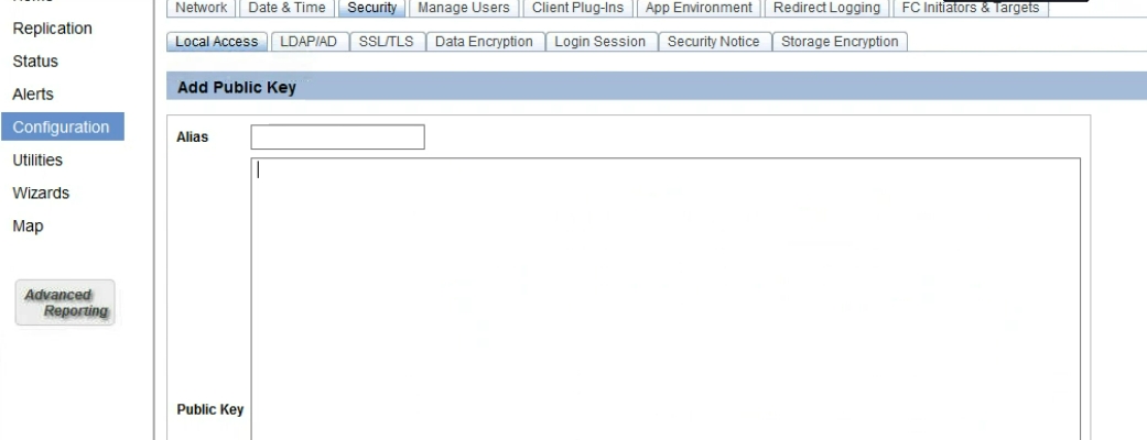 Fujitsu ETERNUS monitoring setup ssh