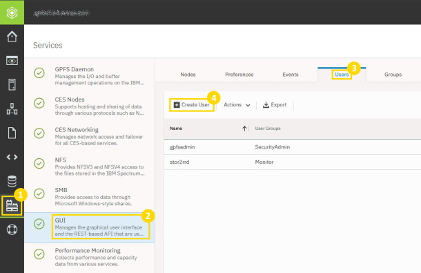 Storage management IBM Storage  Scale